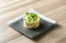 Motsunabe Nagamasa Chikushiguchi Branch_Potato salad with Unzen ham and egg