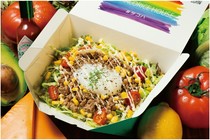 THE TACORICE HOUSE_两种口味的“Half & Half Taco Rice”