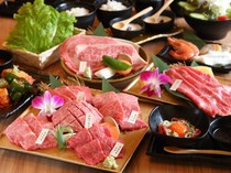 Yakiniku Nanatsuboshi Shinsaibashisuji Branch_Kiwami Manten Course - A recommended course full of popular menus + 120 minutes of all-you-can-drink