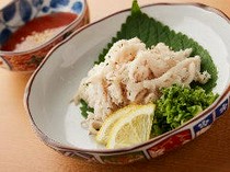 Sashimi omasum trắng