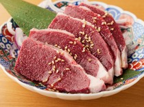 Sashimi ức gà nướng