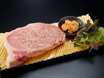 Cow specialty store Itamae Yakiniku Ichigyu Namba Higashi Shinsaibashi Branch_"Specialty" Extra Thick Sirloin