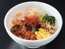 Cow specialty store Itamae Yakiniku Ichigyu Namba Higashi Shinsaibashi Branch_Bibimbap (with soup)