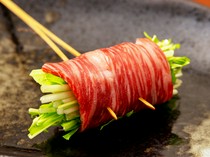 Ganso Kushi-shabu Matsutake Shinsaibashi Branch_Wagyu Beef Roll