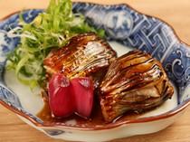  Grilled Herring with Sansho Pepper and Kujo Green Onions - It has a fluffy texture and rich flavors that melt in your mouth. 