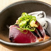 Seared bonito from Kagoshima Prefecture