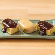  Grilled fresh gluten with miso glaze 
