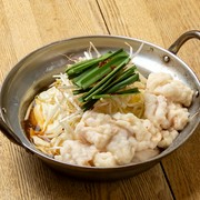  [Recommended] Garlic soy sauce motsunabe 