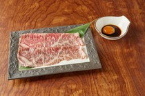 Kagurazaka Shabu-shabu Fuga_Branded Wagyu Sirloin Sukishabu - Enjoy quality meat from a different perspective.