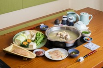 Hakata Mizutaki Chidori_Hakata Mizutaki - It is an authentic style, boasting a soup that is made daily.