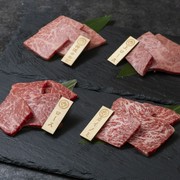  Assortment of 4 types of Wagyu beef 