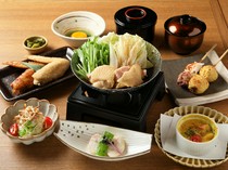  Course Meal - Fully savor Nagoya Cochin. 