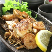  Shrimp and Scallops Teppanyaki 