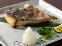  Salt Grilled Yellowtail Collar - with just the right amount of fat, it's so good guests will savor every bit of flesh around the bones 