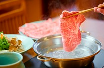  Enjoy both Kobe beef and Omi beef with our "All-You-Can-Eat Kobe Beef Ribeye (3 Types) and Shabu-Zen Hospitality" 