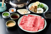  <Japanese Black Wagyu Lean Beef> All-you-can-eat of three types and Shabu-Zen hospitality 