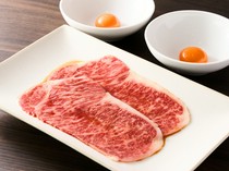 Temukan kembali pesona yakiniku! "Shabu-shabu sirloin panggang"