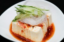  Korean-style cold tofu 