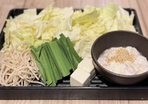 ส่วนผสมเพิ่มเติมสำหรับโมสึนาเบะ (หม้อไฟเครื่องใน) หนึ่งที่