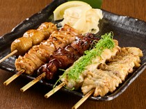 Funachu Ariake Branch_ The taste inherited from the "Father of Yakitori" "Omakase 5-piece Set"