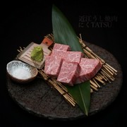 Omi Ushi Yakiniku Niku TATSU Aoyama Main Branch_Omi beef sirloin steak