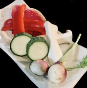 Omi Ushi Yakiniku Niku TATSU Aoyama Main Branch_Grilled vegetable platter