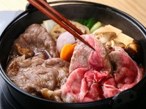 Tabehoudai Sukiyaki Jyuniten Hiroo_60-minute all-you-can-eat sukiyaki with lean and marbled meat [From February 2025]