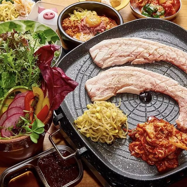11. All-you-can-eat Korean food Samgyeopsal Suri Suri Masuri