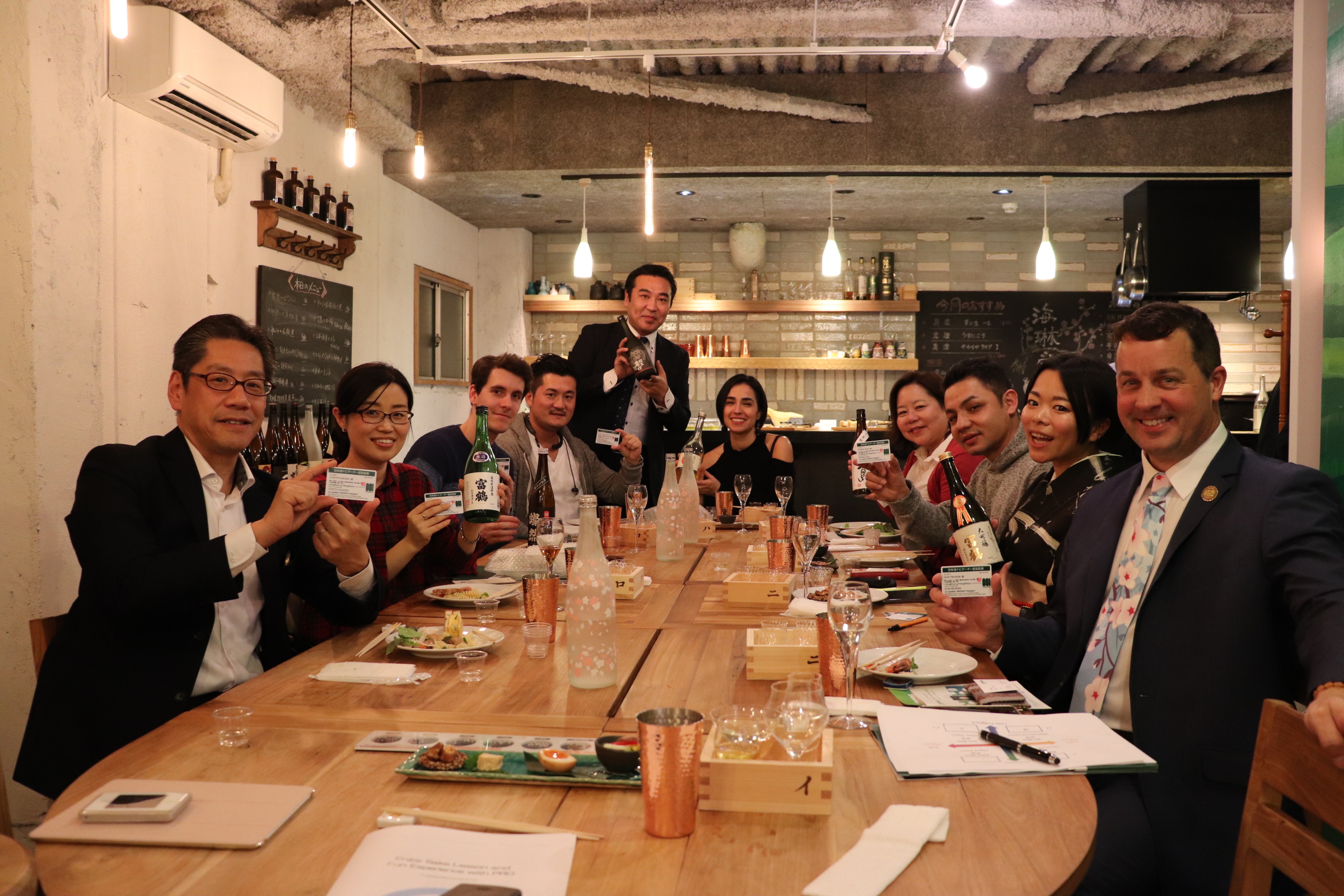 Enjoy Sake Lesson and Fun Experience with PRO! -EVENT Report-