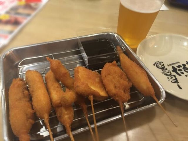 3. Kushikatsu Daruma Shin-Osaka Station Branch