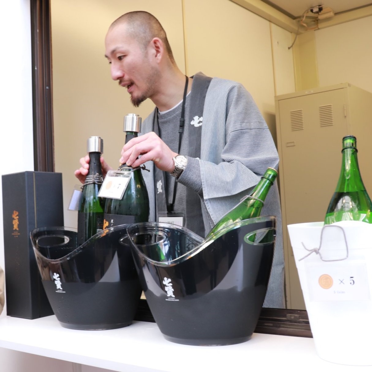 [CRAFT SAKE WEEK at ROPPONGI HILLS 2019]—Sake (Rice Wine) Festival held at Roppongi Hills, Tokyo