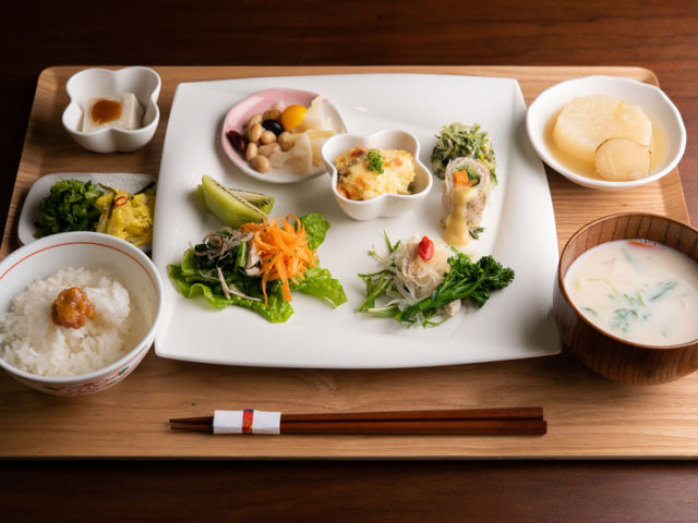 Gallery Cafe Ikarugagakusya cuisine
