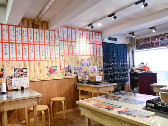 函馆朝市 荣屋食堂 floor
