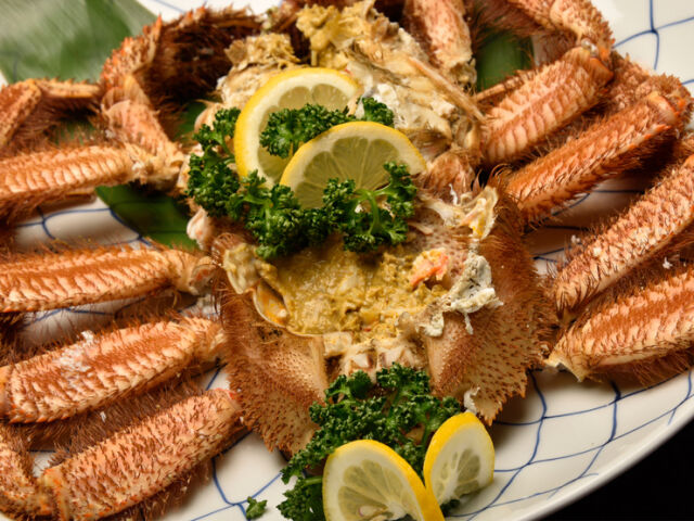 Marukan Gyogyobu Umigakihonten cuisine