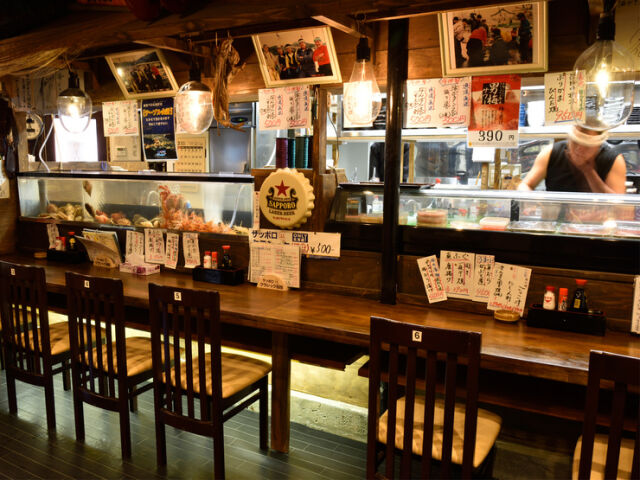Marukan Gyogyobu Umigakihonten floor