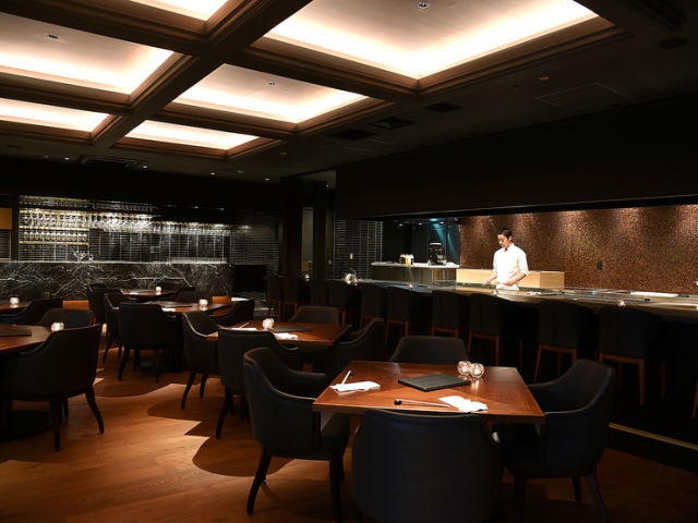 Teppanyaki Ten Hakata branch floor