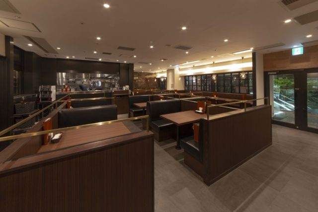 Hamburger Steak GRILL Omiya JR HAKATA CITY branch floor
