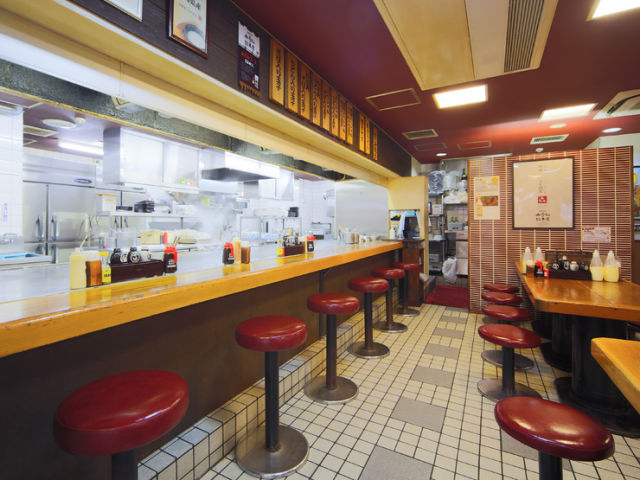 Micchan So-honten Hatchobori Branch floor