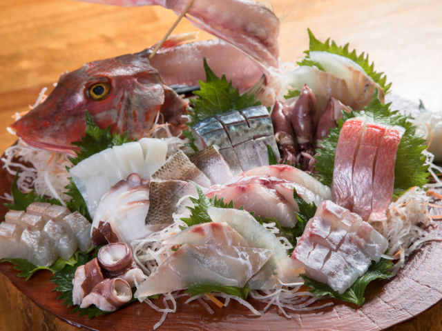 Sakanakakumei Haranbanjo cuisine