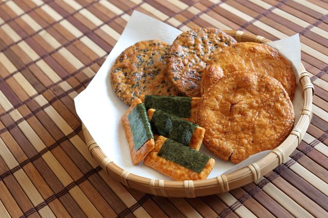 4. Different Textures of Senbei