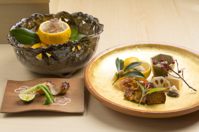 银座筱原 cuisine