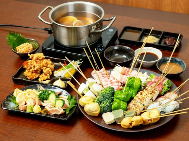 8. Ganso Kushi-shabu Matsutake Shinsaibashi Branch