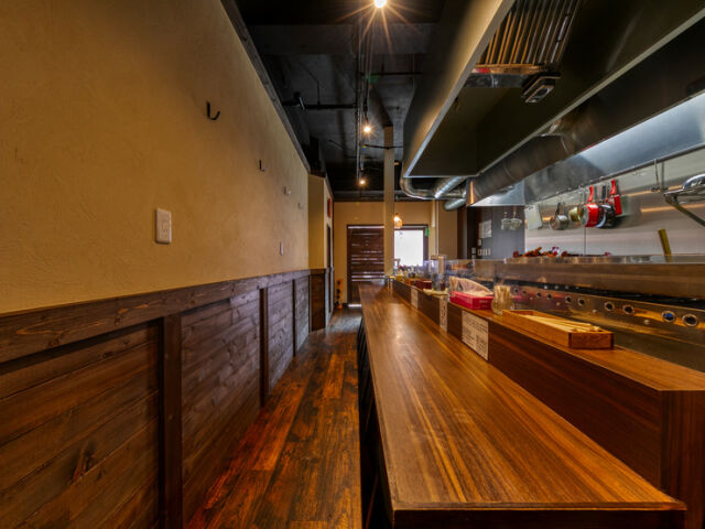 Japanese noodle Bar SABANE floor