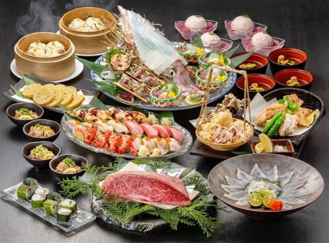 海鲜处松月亭　博多中洲店 cuisine