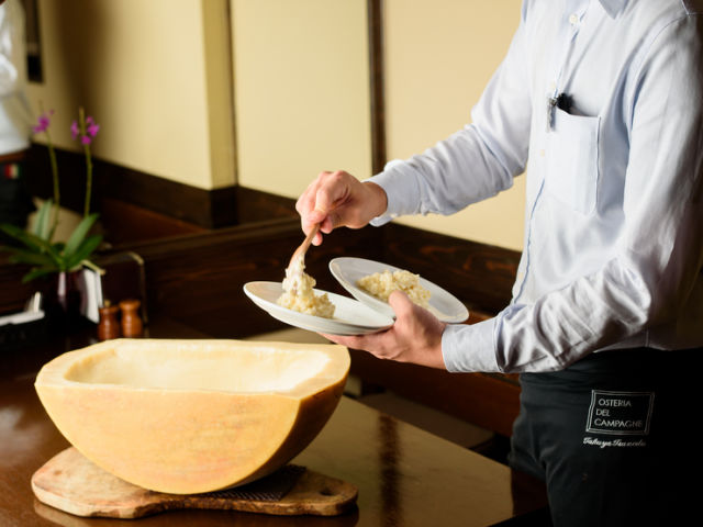 Osteria del campagne cuisine