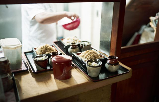 東京的蕎麥麵餐廳
