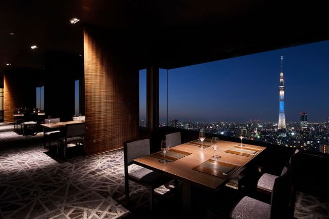 【淺草地區】東京晴空塔(R)近在眼前!在飯店最上層品嚐「會席料理」