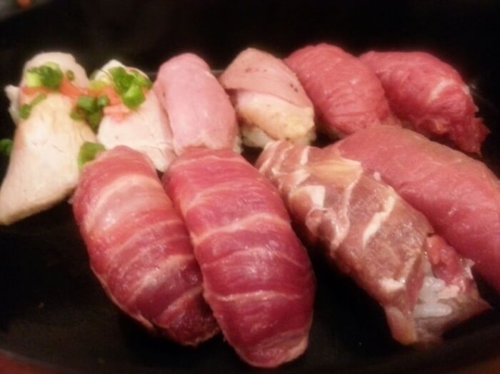 12. 澀谷肉橫丁 肉壽司