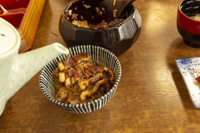 鰻魚飯三吃(ひつまぶし)