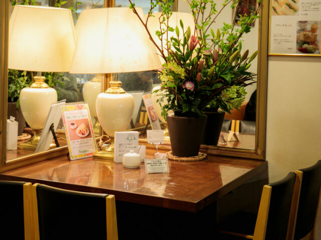 咖啡与红茶与蛋糕的店 Canterbury Cafe floor